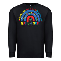 Black often stressed a bit of a mess totally blessed aut Premium Sweatshirt - CowhideDigitalArt