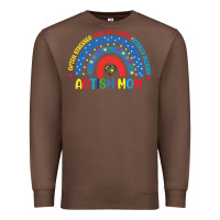 Chestnut often stressed a bit of a mess totally blessed aut Premium Sweatshirt - CowhideDigitalArt