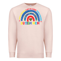 Pale Pink often stressed a bit of a mess totally blessed aut Premium Sweatshirt - CowhideDigitalArt