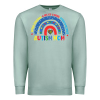 Seafoam often stressed a bit of a mess totally blessed aut Premium Sweatshirt - CowhideDigitalArt