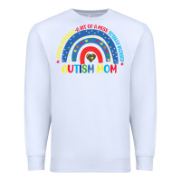 White often stressed a bit of a mess totally blessed aut Premium Sweatshirt - CowhideDigitalArt
