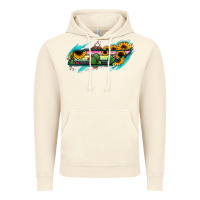Vintage Artic Tennessee Map Sunflower Cactus Serape Vintage Hoodie - RanaPortraitStore