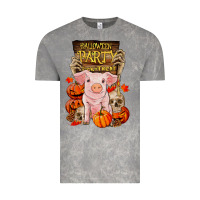 Cloud Rock halloween party pig Vintage Tee - RanaPortraitStore