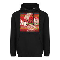 Black african drum colorful seamless pattern Heavyweight Hoodie - BundleAndBundleShop
