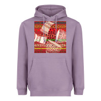 Lavender african drum colorful seamless pattern Heavyweight Hoodie - BundleAndBundleShop