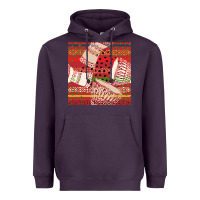 Plum african drum colorful seamless pattern Heavyweight Hoodie - BundleAndBundleShop
