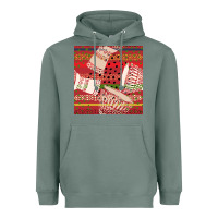 Sage african drum colorful seamless pattern Heavyweight Hoodie - BundleAndBundleShop