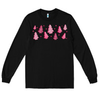 Black pink christmas cakes Long Sleeve Tee - Jasminsmagicworld