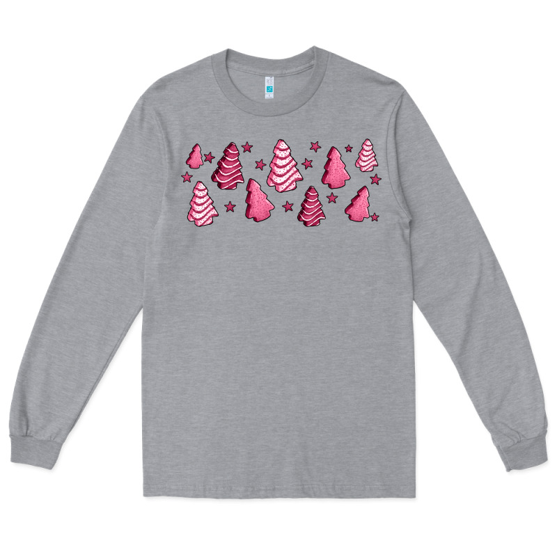 Pink Christmas Cakes Long Sleeve Tee by Jasminsmagicworld | Teevron