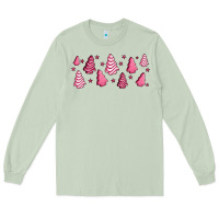 Matcha pink christmas cakes Long Sleeve Tee - Jasminsmagicworld