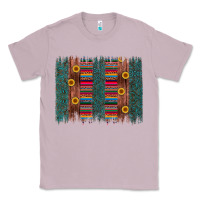 Lilac sunflower serape brush stroke Classic Tee - Artiststas