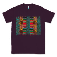 Plum sunflower serape brush stroke Classic Tee - Artiststas
