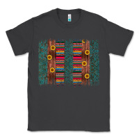 Smoke sunflower serape brush stroke Classic Tee - Artiststas