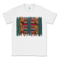 White sunflower serape brush stroke Classic Tee - Artiststas