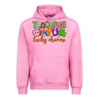Fuchsia Pink teaching lucky charms Urban Hoodie - Artiststas