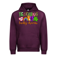 Mauve Wine teaching lucky charms Urban Hoodie - Artiststas