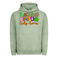 Pigment Oil Green teaching lucky charms Urban Hoodie - Artiststas