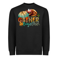 Black gather together Heavyweight Sweatshirt - CowGirlArtShop