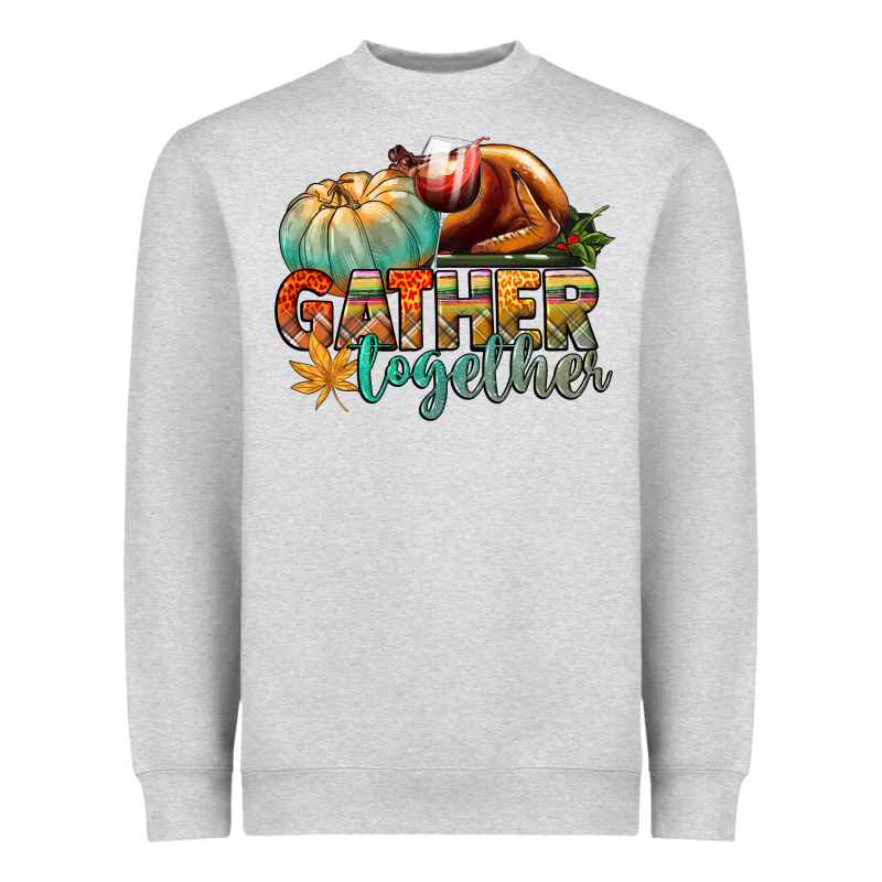 Gather Together Heavyweight Sweatshirt by CowGirlArtShop | Teevron