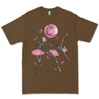 Cacao skeleton ballerina Premium Tee - MaliasSmallBusiness