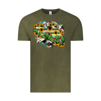 Vintage Olive Guerrero Map Vintage Tee - RanaPortraitStore