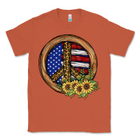 Copper Peace Sign Classic Tee - JahusDesignShop