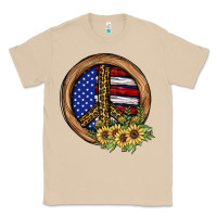 Mushroom Peace Sign Classic Tee - JahusDesignShop