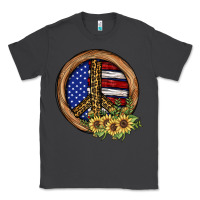 Smoke Peace Sign Classic Tee - JahusDesignShop