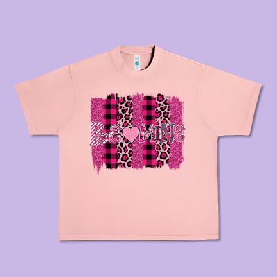 Valentine's Day Be Mine Urban Heavy Tee Designed By Bettercallsaul