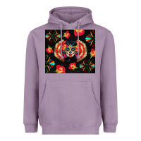 Lavender sugar skull tumbler Heavyweight Hoodie - BundleAndBundleShop