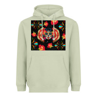 Matcha sugar skull tumbler Heavyweight Hoodie - BundleAndBundleShop