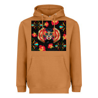 Meerkat sugar skull tumbler Heavyweight Hoodie - BundleAndBundleShop