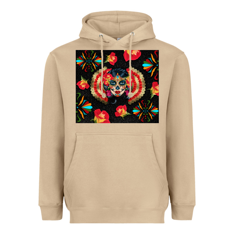 Sugar Skull Tumbler Heavyweight Hoodie by BundleAndBundleShop | Teevron