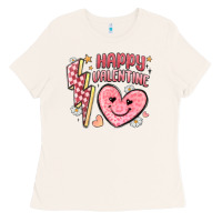 Bone happy valentine heart Ladies Tee - MaliasSmallBusiness