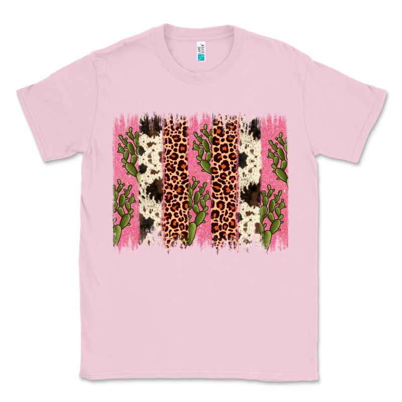 Cactus Leopard Cowhide Brush Stroke Classic Tee by Artiststas | Teevron
