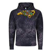 Cloud Black Western North Carolina Map Sunflower Vintage Hoodie - Bettercallsaul