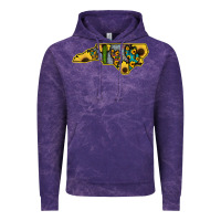 Cloud Purple Western North Carolina Map Sunflower Vintage Hoodie - Bettercallsaul