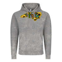 Cloud Rock Western North Carolina Map Sunflower Vintage Hoodie - Bettercallsaul