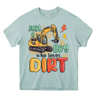 Arona just a boy who loves dirt Heavy Core Tee - MaliasSmallBusiness