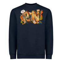 Navy fall rn Heavyweight Sweatshirt - CowGirlArtShop