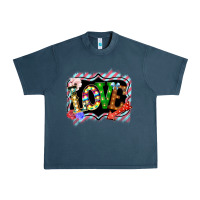 Midnight Navy love frame digital valentines day Urban Heavy Tee - Bettercallsaul