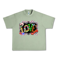 Oil Green love frame digital valentines day Urban Heavy Tee - Bettercallsaul