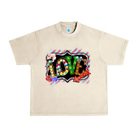 Sandshell love frame digital valentines day Urban Heavy Tee - Bettercallsaul