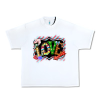 White love frame digital valentines day Urban Heavy Tee - Bettercallsaul