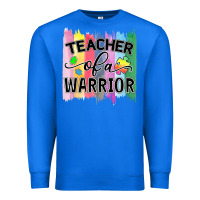 True Royal Teacher of a warrior Premium Sweatshirt - CowhideDigitalArt