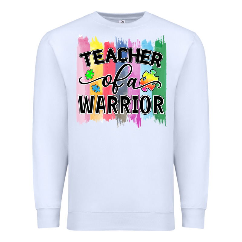 Teacher Of A Warrior Premium Sweatshirt by CowhideDigitalArt | Teevron