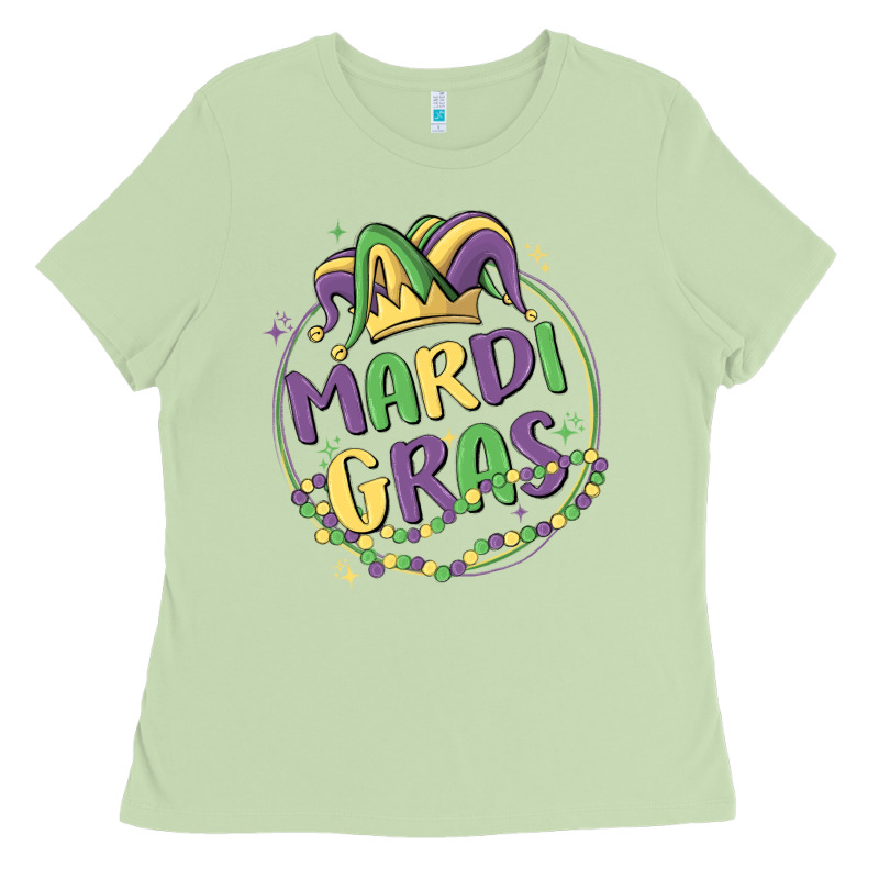 Mardi Gras Ladies Tee by MaliasSmallBusiness | Teevron