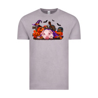 Vintage Zinc Halloween Baby Pig Vintage Tee - RanaPortraitStore