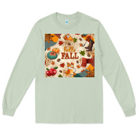 Matcha Hello Fall Long Sleeve Tee - texasbilliewilder