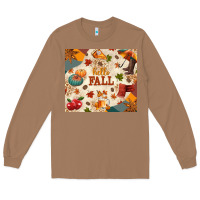Toasted Coconut Hello Fall Long Sleeve Tee - texasbilliewilder